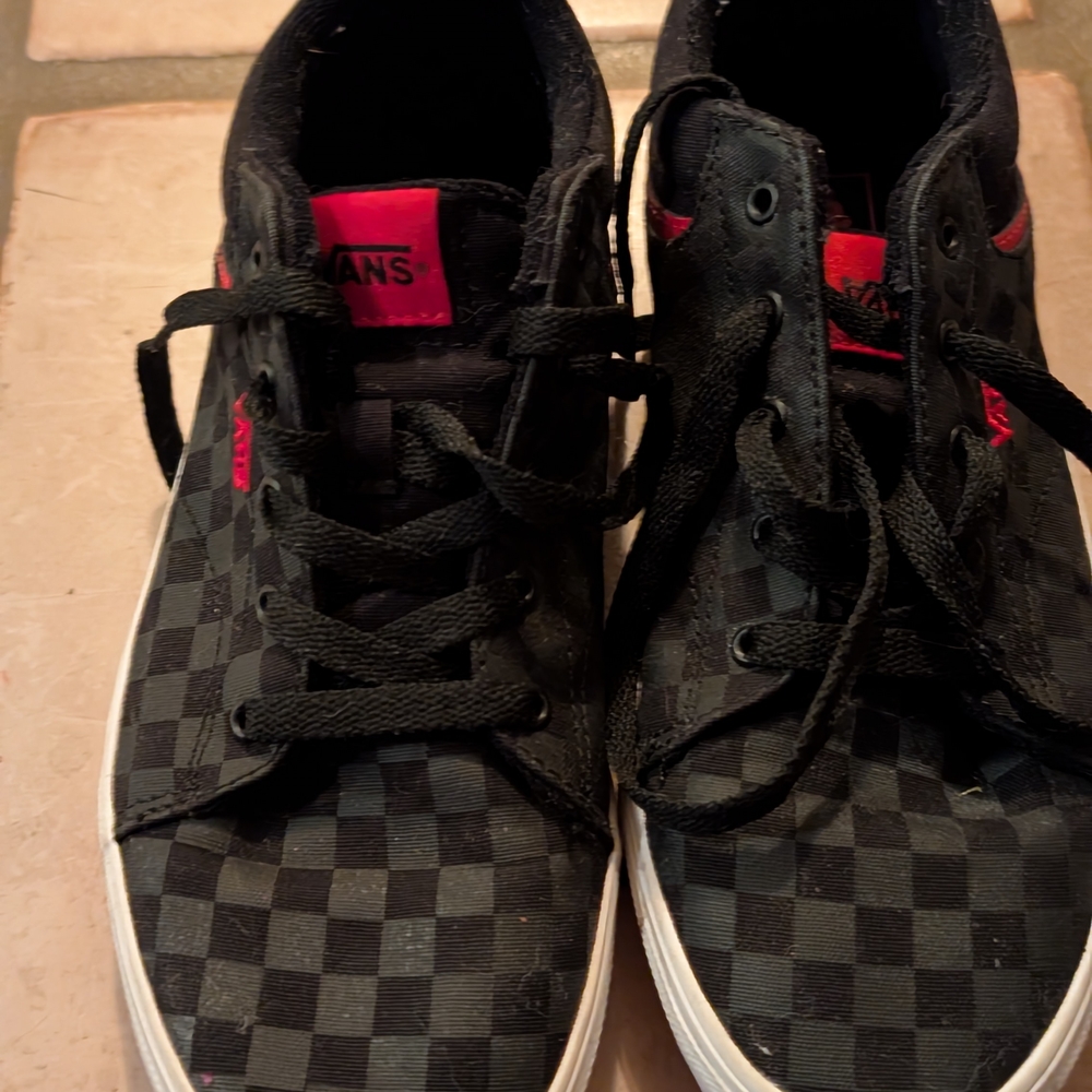 Vans Black Checkered Men's Shoes